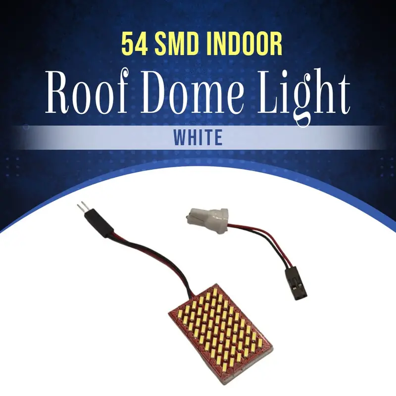 54 Smd Indoor Roof Dome Light - White 1