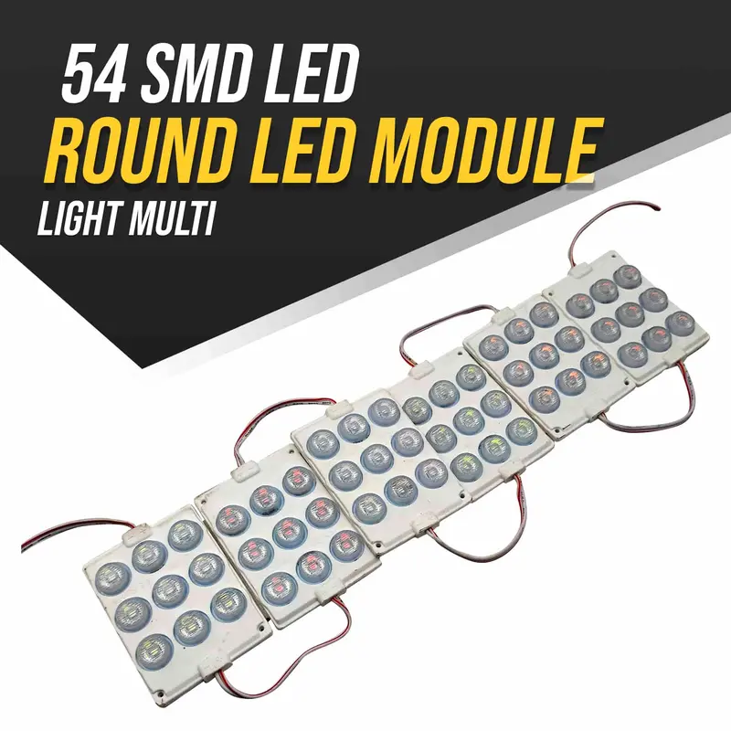 54 Smd Round Led Module Light Multi 1