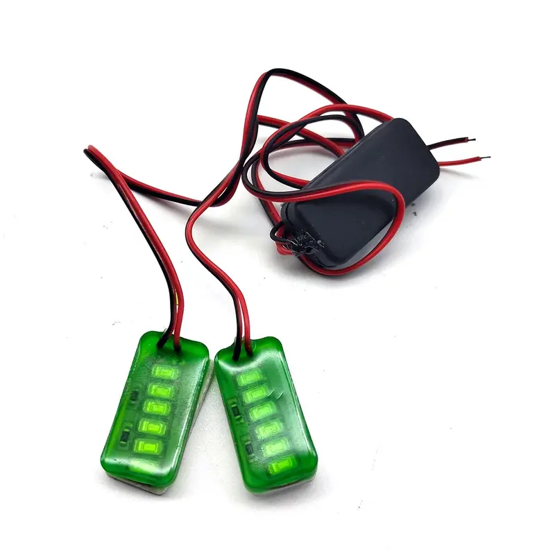 6 Led Flasher Light For Motorcycle Bike - Green A703285 2