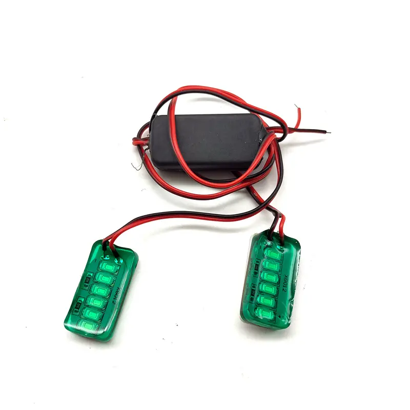 6 Led Flasher Light For Motorcycle Bike - Ice Blue A703285 2