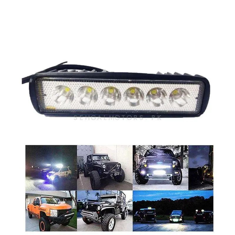 6 Smd Bar Light Universal Long - Each - Cree Led Work Light Flood Spot Light Offroad Driving Led Light Bar 2