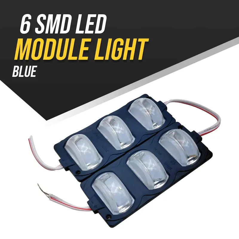 6 Smd Led Module Light Blue 1