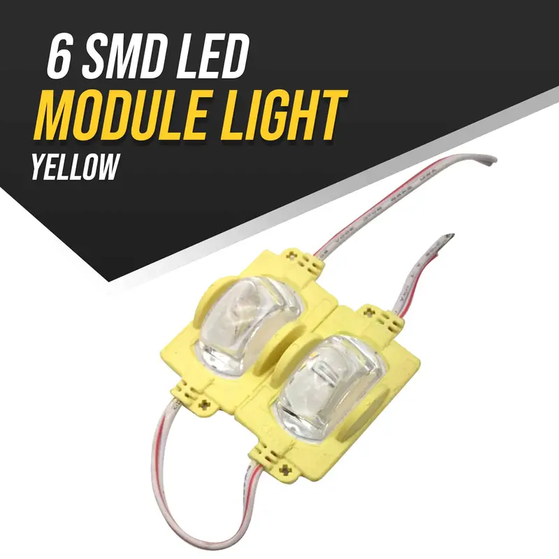 6 Smd Led Module Light Yellow 1
