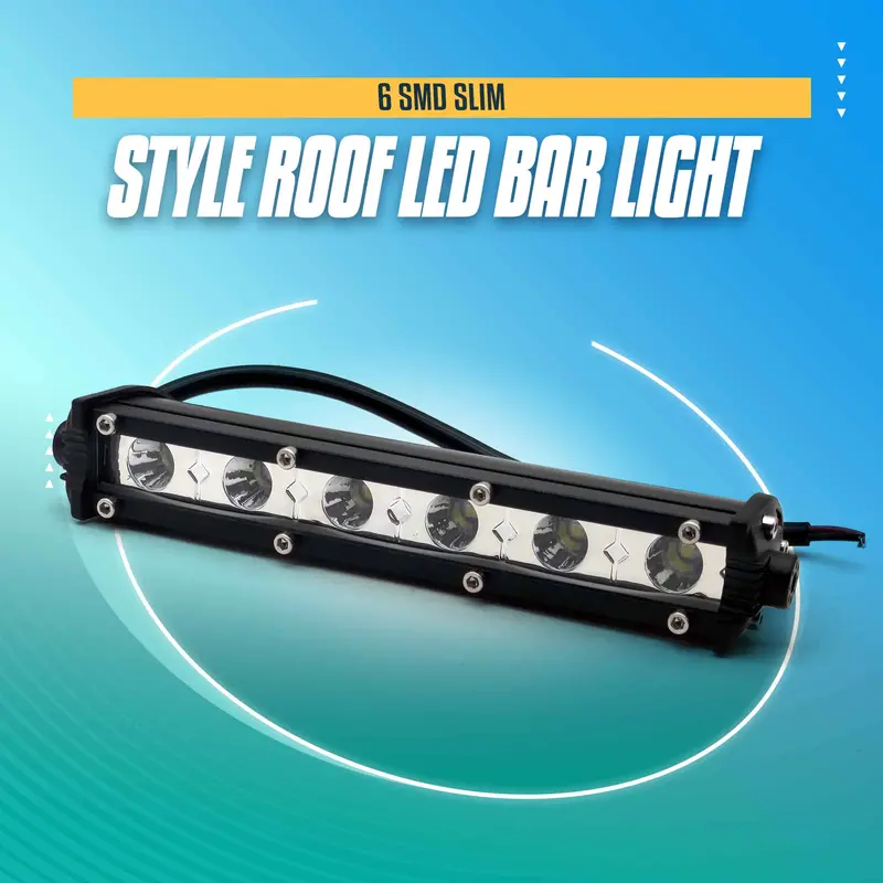 6 Smd Slim Style Roof Led Bar Light 1