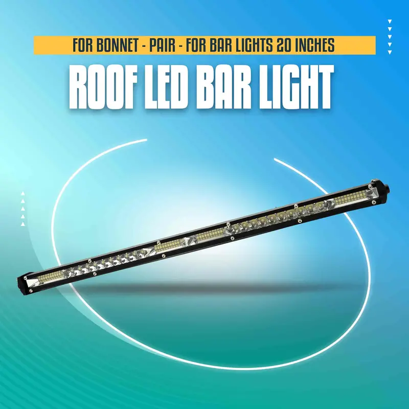 60 Small Smd Slim Style Roof Led Bar Light 20 Inches 1