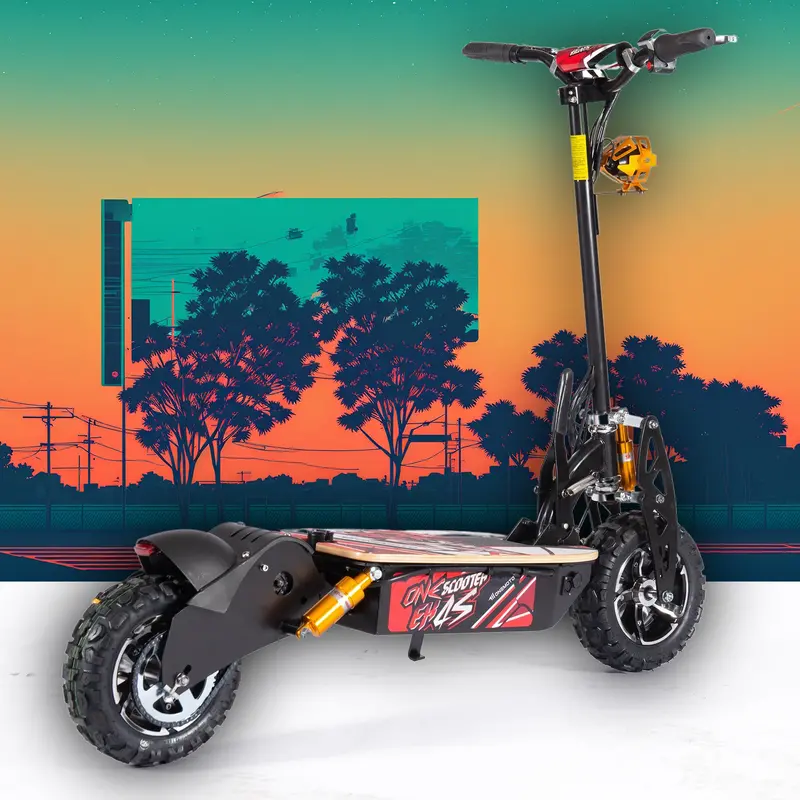 60V/12Ah 2000W Off-Road Electric Foldable Scooter | Onescooter™ Ex4s 2