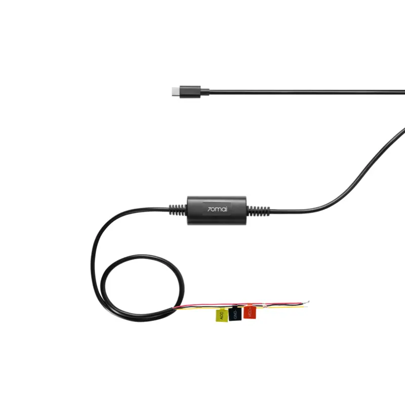 70Mai Hardwire Kit Type C Midrive Up03 Hard Wire Fuse Kit For Parking Surveillance Cable 70 Mai Car Cameras 1