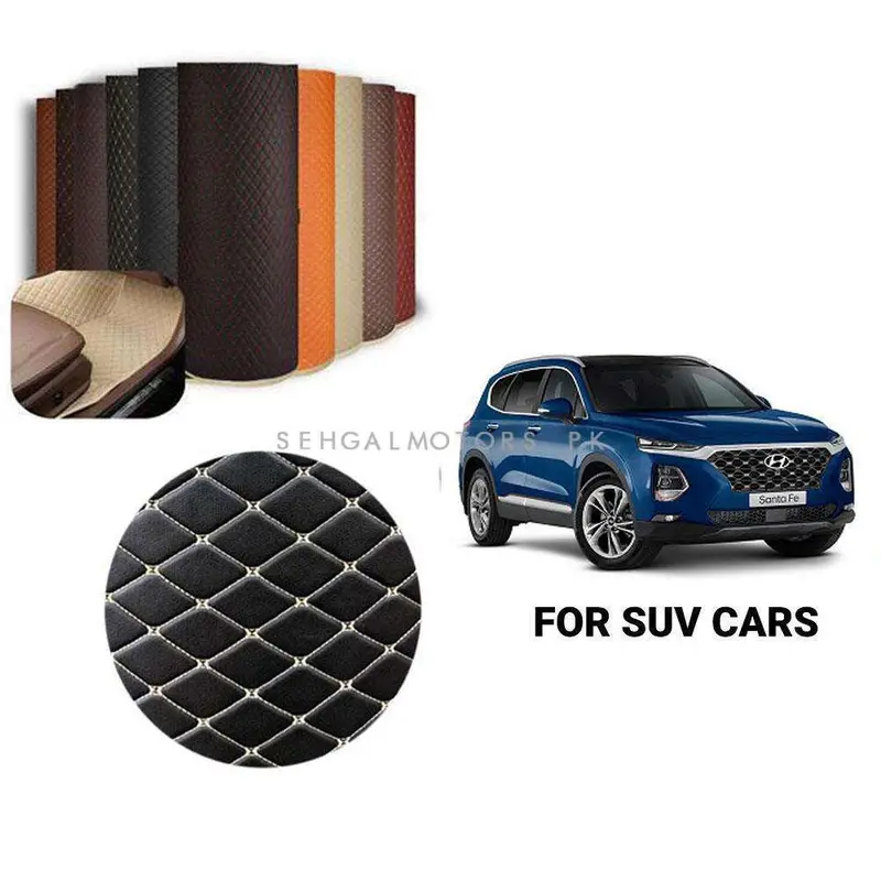 7D Black Beige Floor Matting For Suv Cars 13Ft 2