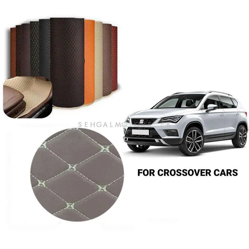 7D Brown Floor Matting For Crossover Cars 10Ft 2