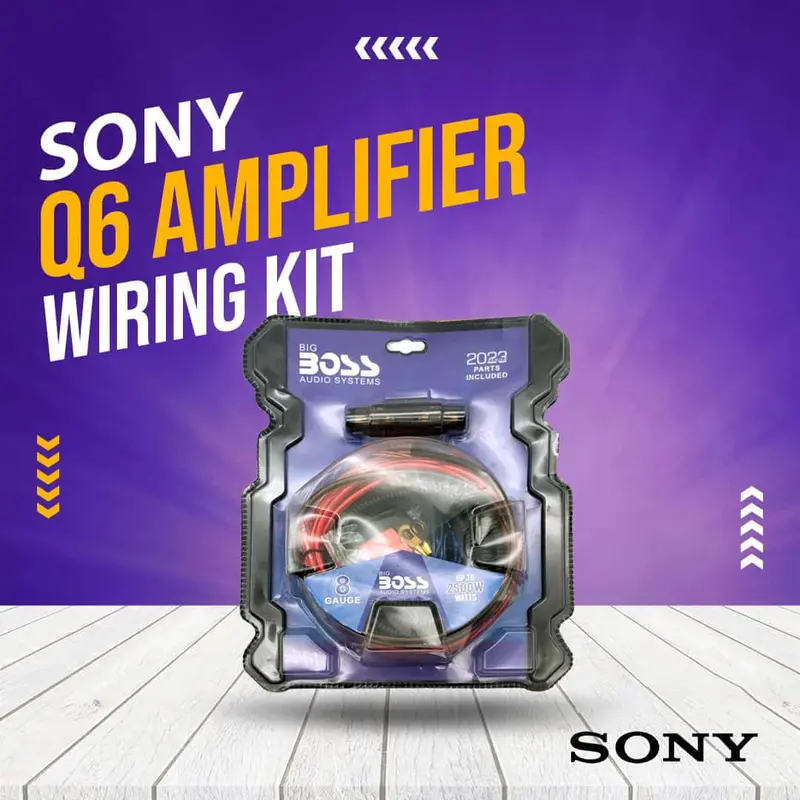 8 Gauge Amplifier Wiring Kit - Car Audio Wire Wiring Amplifier Subwoofer Speaker Installation Kit 1