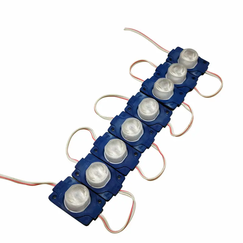 8 Smd Led Round Module Light Blue 2