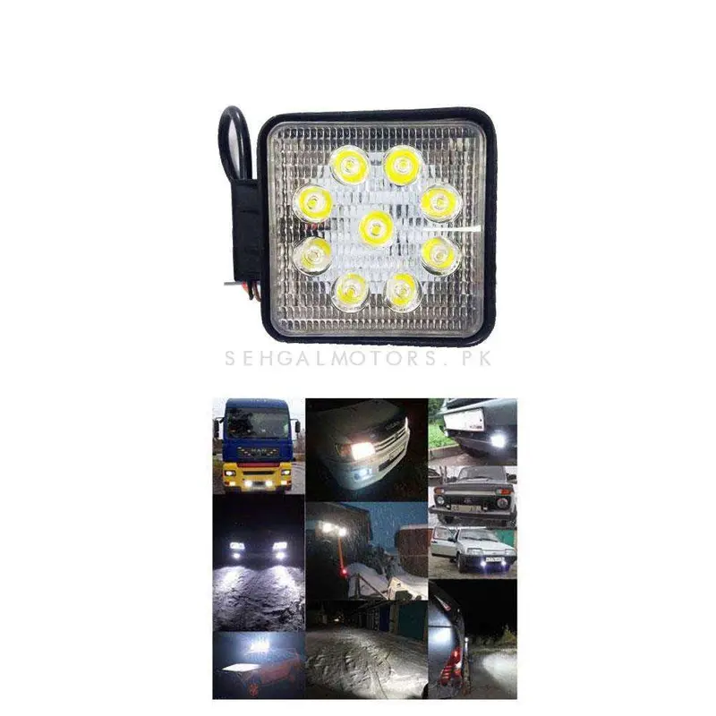 9 Smd Cree Light Universal - Each - Cree Led Work Light Flood Spot Light Offroad Driving Led Light Bar 2
