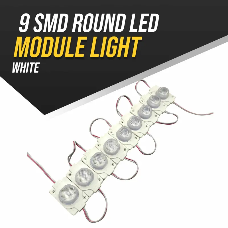 9 Smd Round Led Module Light White 1