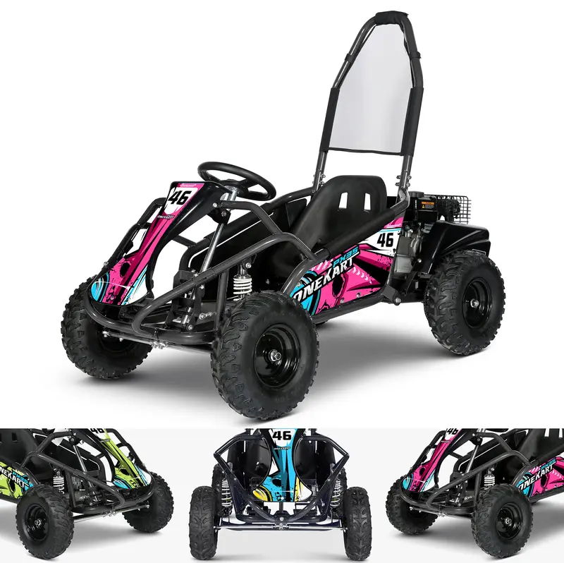 98Cc 4-Stroke Kids Off Road Petrol Go Kart | Onekart™ Px3s 3