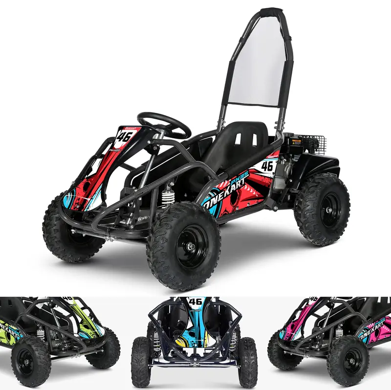 98Cc 4-Stroke Kids Off Road Petrol Go Kart | Onekart™ Px3s 4