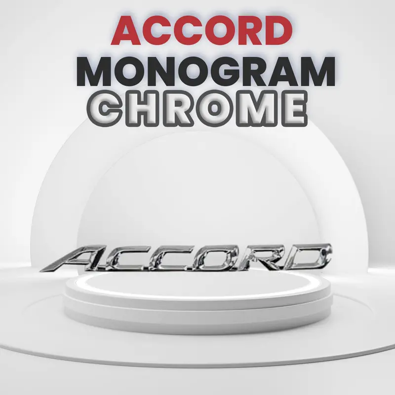 "Accord" Monogram (Chrome) 1
