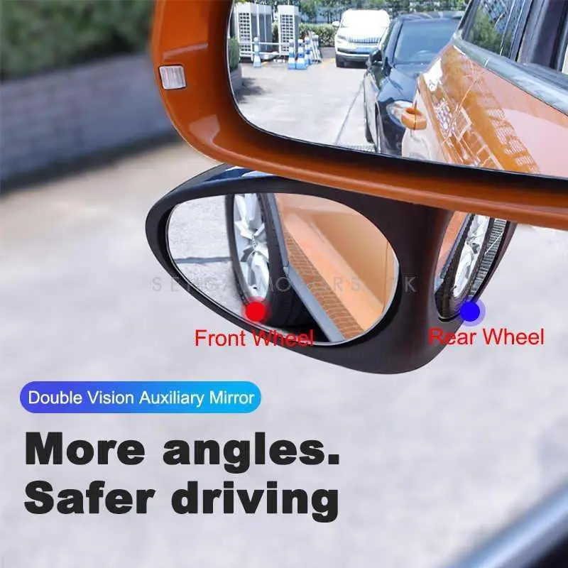 Adjustable Dual Angle Blind Spot Mirror For Side Mirror 2