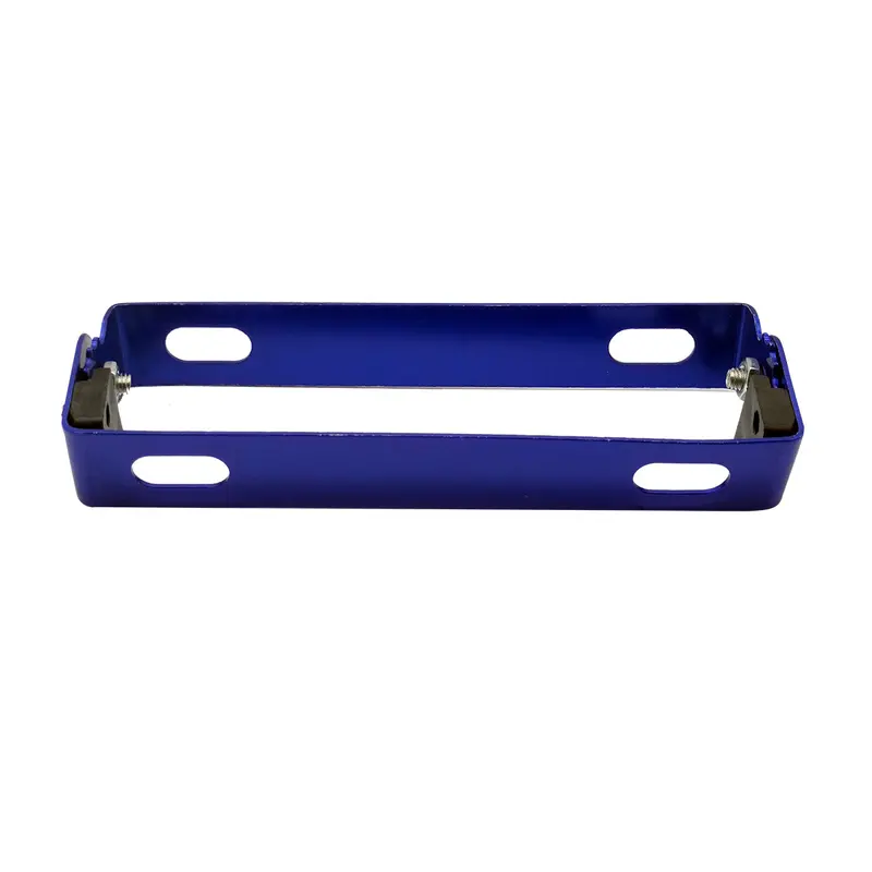 Adjustable Number Plate Tilter For Motorcycle Bike - Blue 2