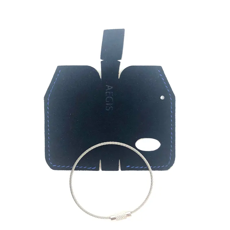 Aegis Alcantara K3 Skin Cover (Blue Stitching) + Metal Ring 1
