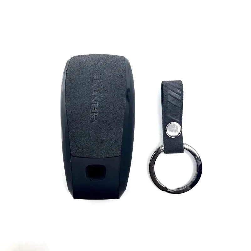Aegis Car Key Holder - Alcantara For Mercedes Benz N2 - Gray 1