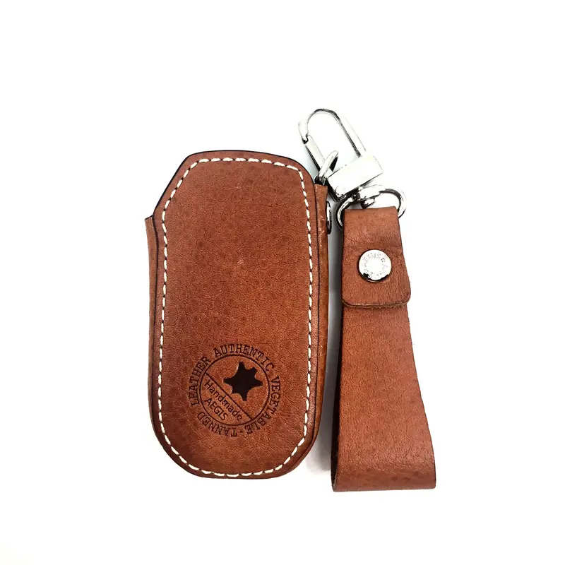 Aegis Car Key Holder - Ritz Type - 2019 K3 Smart Key Case - Camel 1
