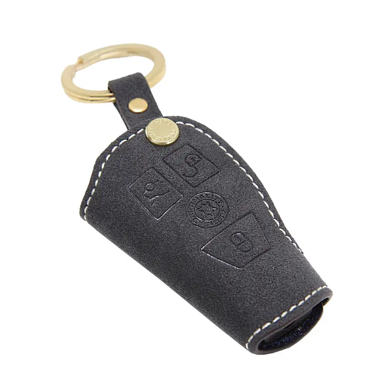 Aegis Origin Alcantara Benz Smart Key Case - Gray 1