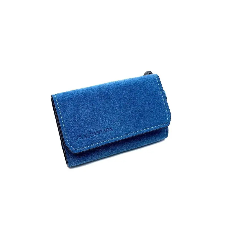 Aegis Zen Alcantara Car Key Holder For Universal - Sky Blue 1