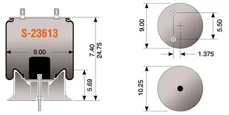 Air Spring Hens-23613 1