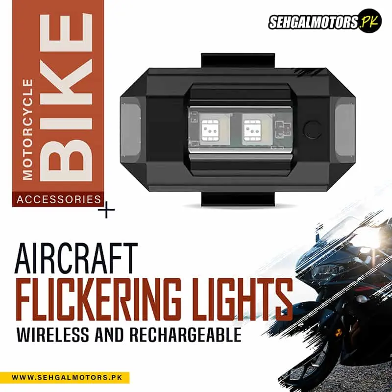 Aircraft Flickering Lights - Wireless And Rechargeable 1