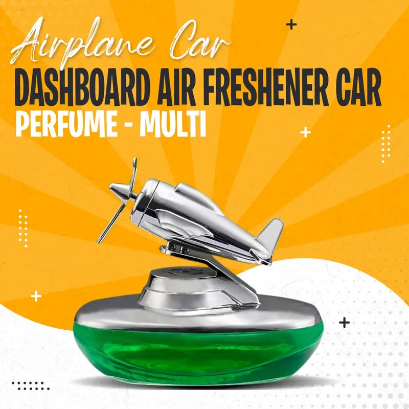 Airplane Car Dashboard Air Freshener Car Perfume - Multi 1