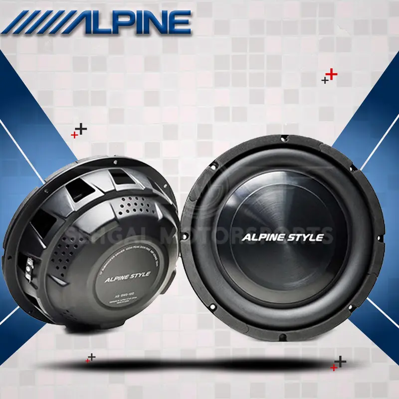 Alpine Subwoofer 10 Inch As-Swd-10D 1