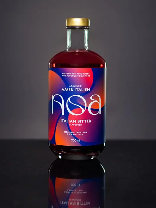 Amer Italien Sans Alcool (700Ml) Noa- Monsieur Cocktail 1