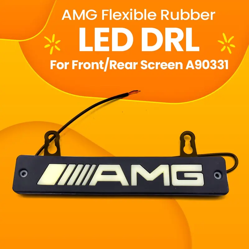 Amg Flexible Rubber Led Drl For Front/Rear Screen A90331 1