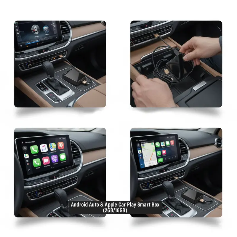 Android Auto & Apple Car Play Smart Box – (2Gb/16Gb) 1