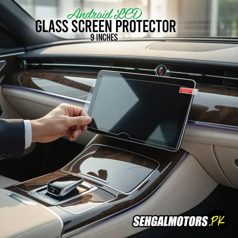 Android Lcd Glass Screen Protector 9 Inches - Transparent 1