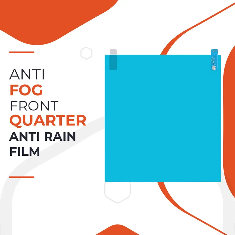 Anti Fog Front Quarter Anti Rain Film - Anti Fog Film | Anti Water Mist Rainproof Film 1
