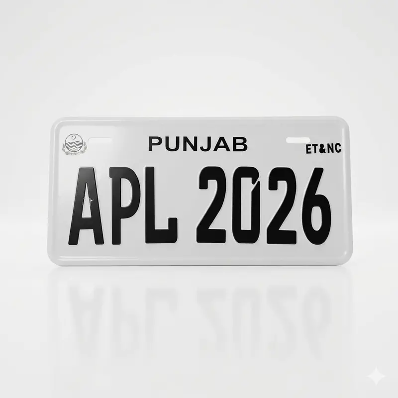 Apl 2026 Number Plate Punjab - Each (Applied For Registration) 2