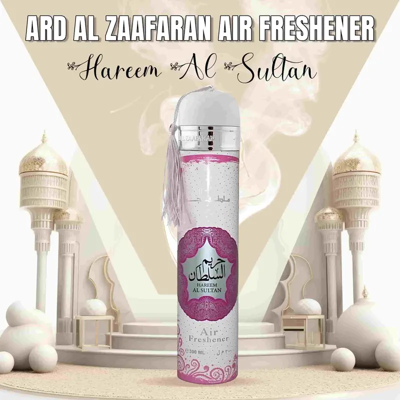 Ard Al Zaafaran Air Freshener Hareem Al Sultan - Car Perfume Fragrance Freshener Smell 1