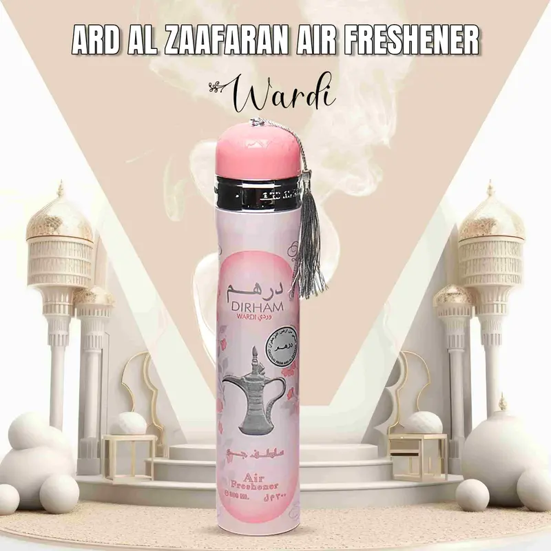 Ard Al Zaafaran Air Freshener Wardi - Car Perfume Fragrance Freshener Smell 1