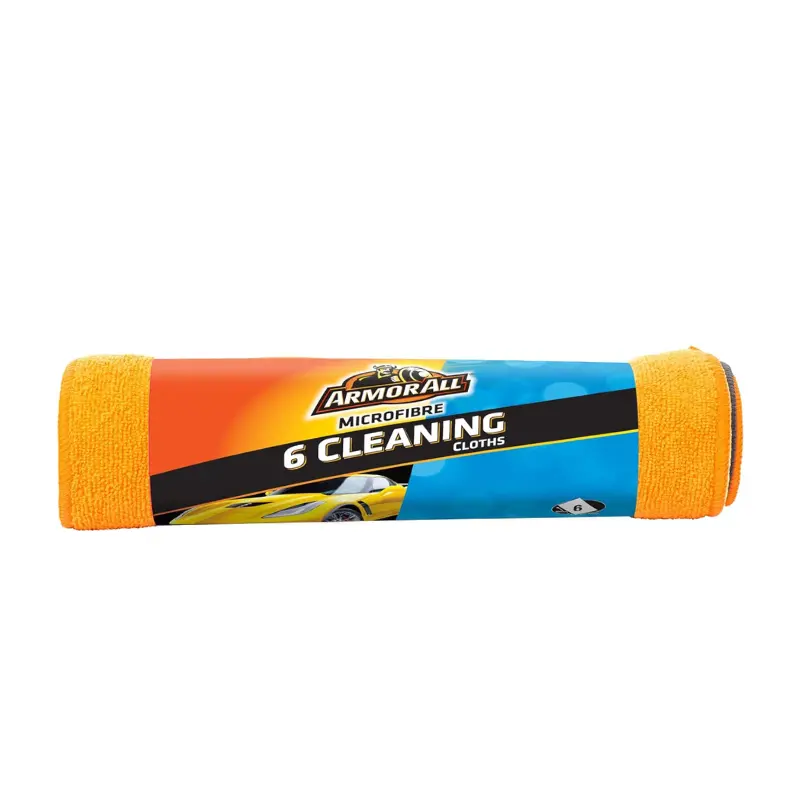 Armor All Microfiber Cleaning Cloth Pack Of 6 1