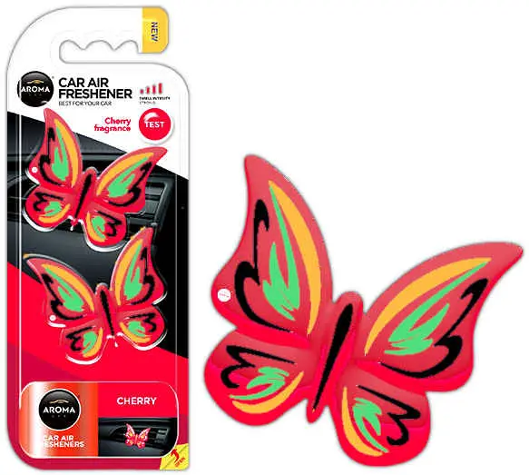 Aroma Butterfly Car Air Freshener Card 1