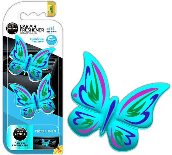 Aroma Butterfly Car Air Freshener Card 2