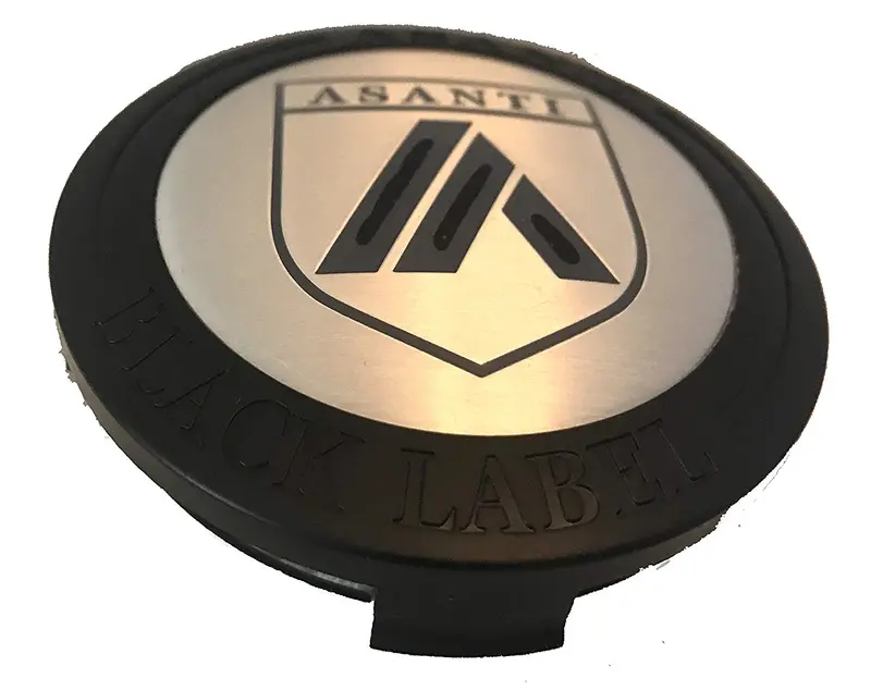 Asanti Black Label Wheel Center Cap Four Pn: N-Abl, Ablcap-Bk 1