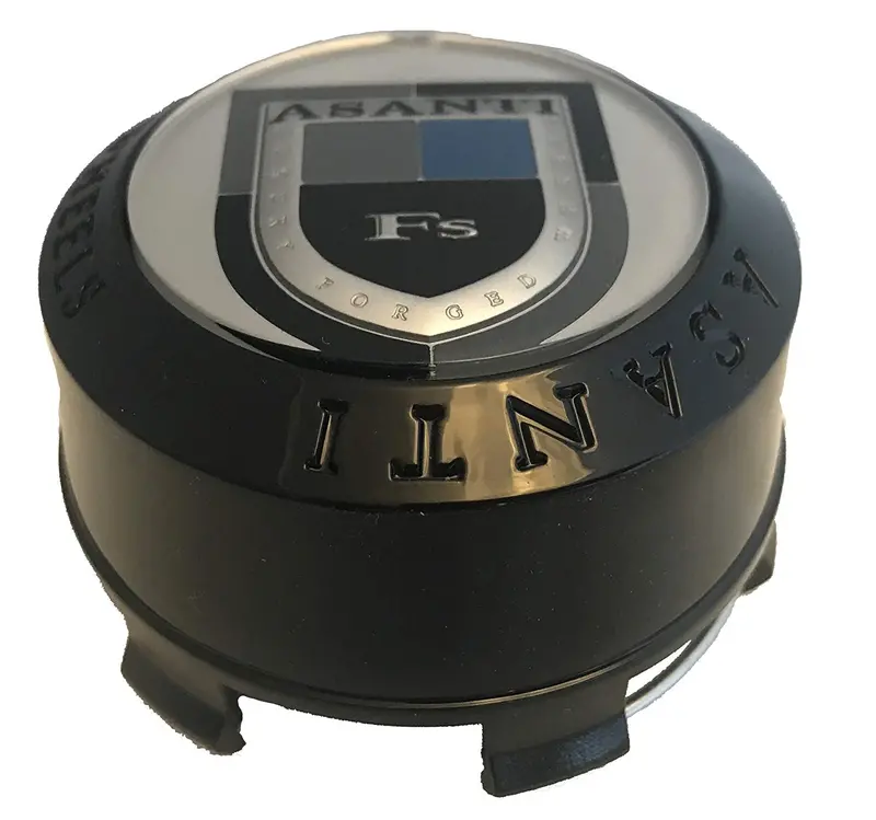 Asanti Black Wheel Center Cap Chrome (Set Of 2) # C100-Tb, Pv Cap 1