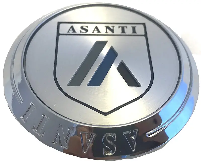 Asanti Chrome Wheel Center Cap (Qty Four) Pn : C-100Ffacn, Floater, Asanti-Fs-Cap 1