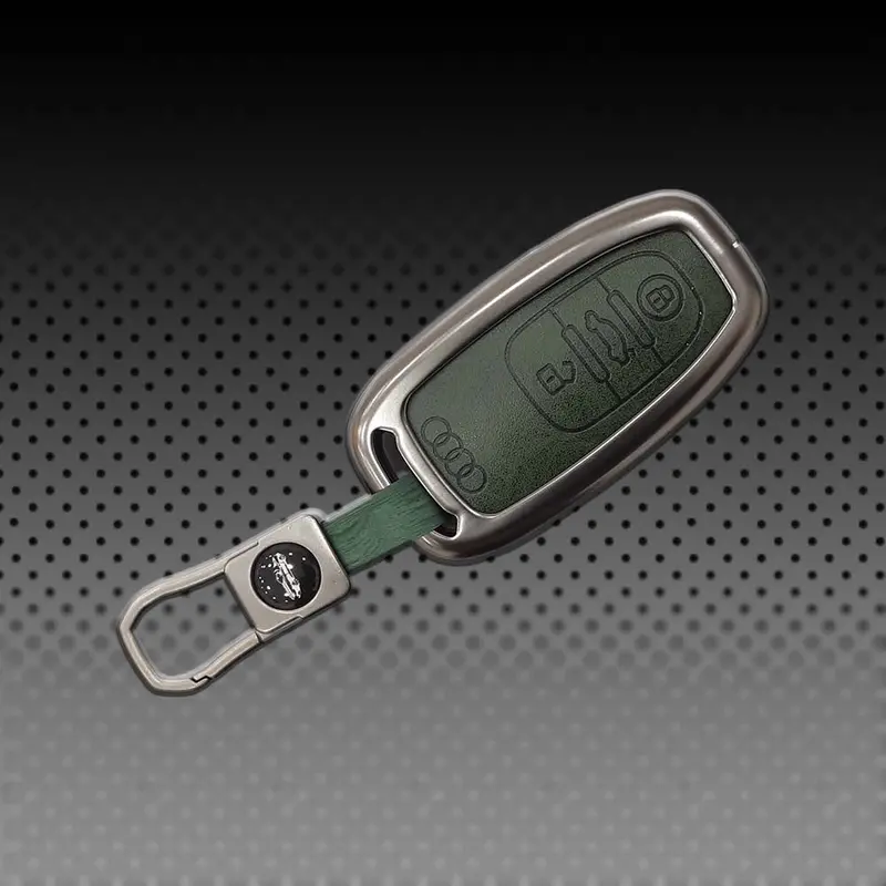 Audi A/S Series Zinc Alloy With Leather Key Case 1