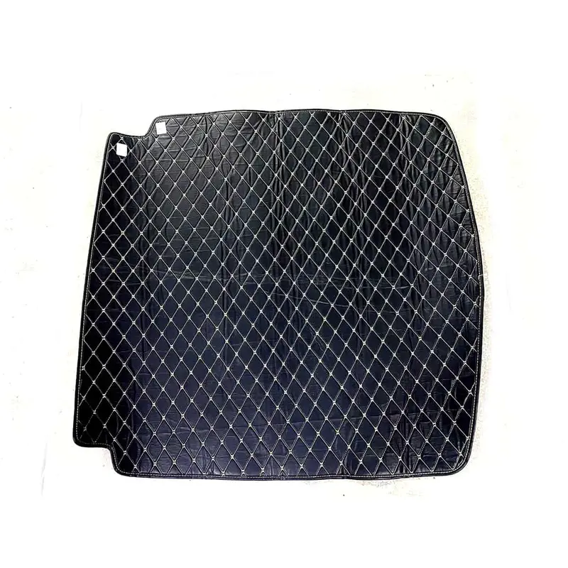 Audi A4 7D Trunk Mat Mix Thread Black 2016 - 2021 - Cargo Boot Liner Diggi Protection Tray Cover 1