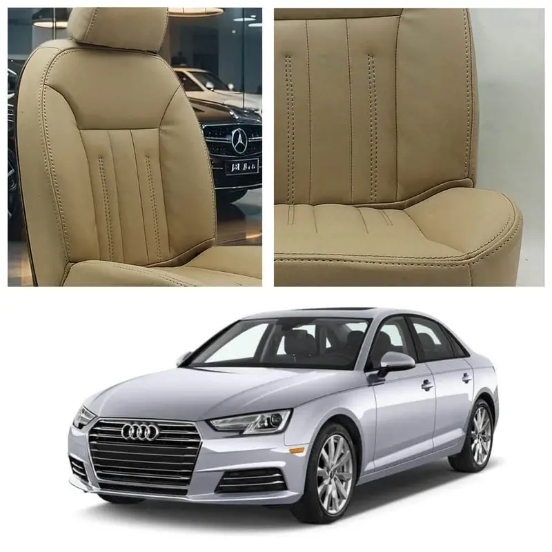 Audi A4 Audi Design Beige Seat Covers 2021-2024 1