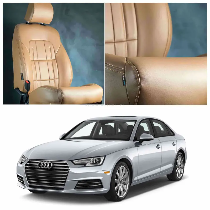 Audi A4 Audi Style Brown Brown Seat Covers 2021 - 2025 1