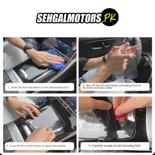 Audi A4 Interior Ppf Tpu Sheets - Model 2020-2023 1